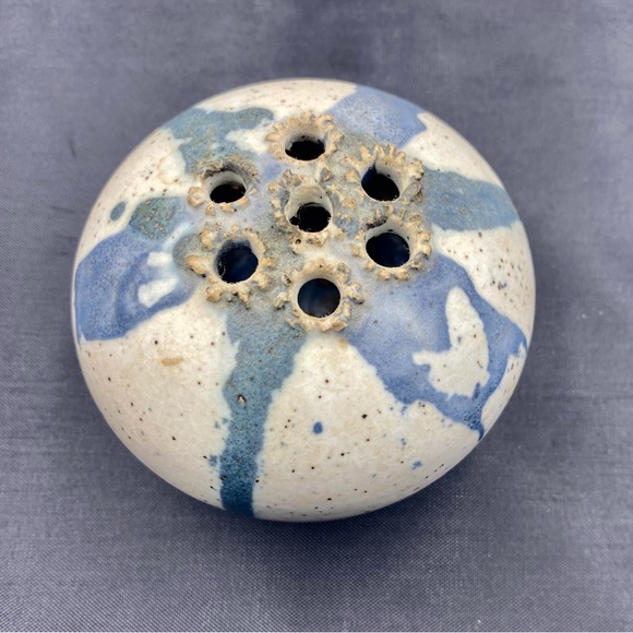 Ellie Sanford Pottery Other Stoneware Pottery Flower Frog By Artist